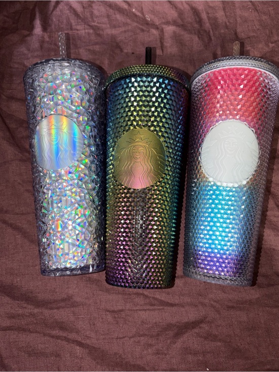 Starbucks Other - Set of 3 Starbucks Venti 24oz Studded